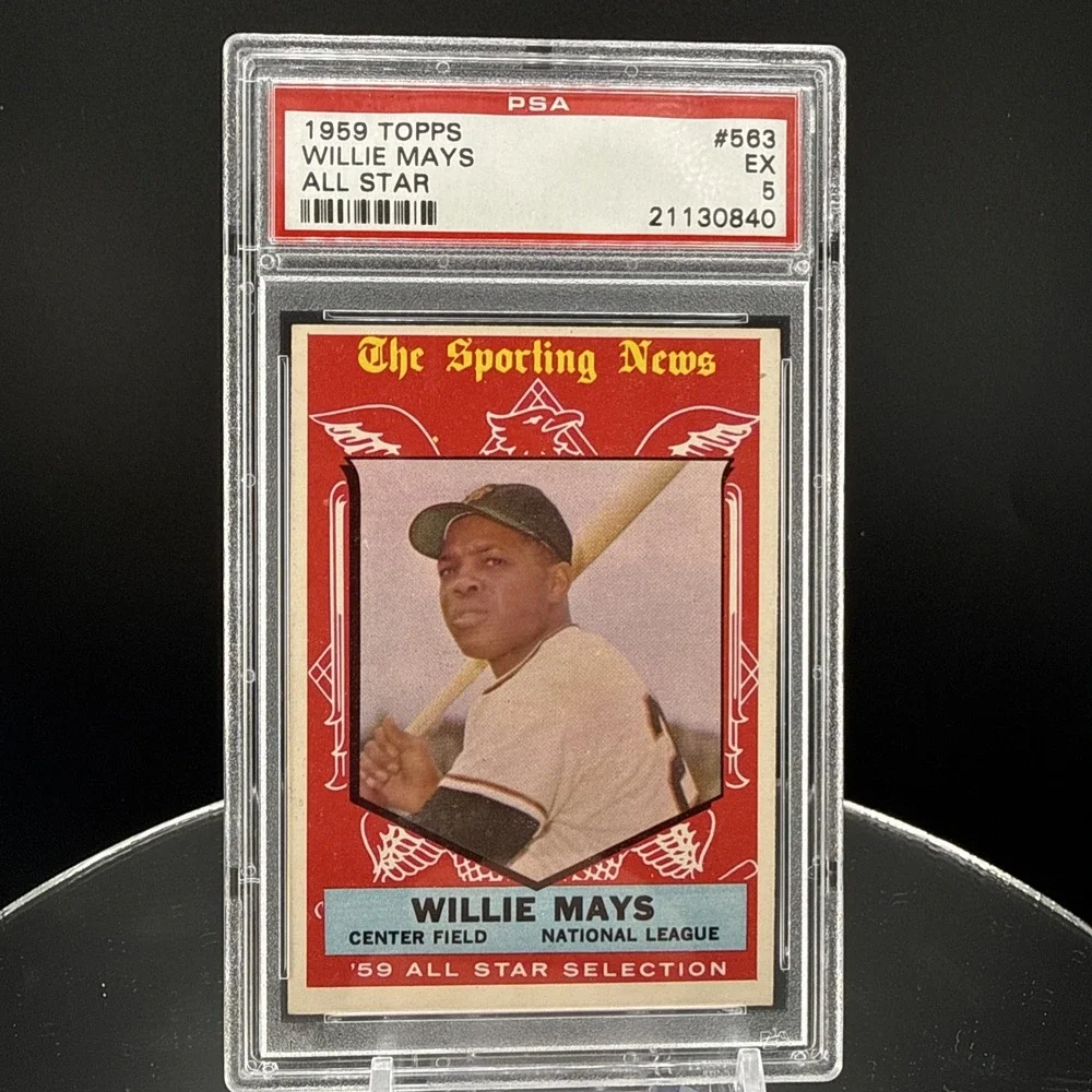 1959 Topps - #563 Willie Mays All Star PSA 5 San Francisco Giants